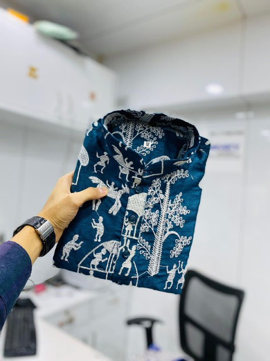 Heavy Lucknowi Designer Piece