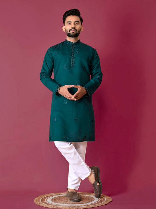 FASHION PRESENT HAND-WORK MEN'S KURTA