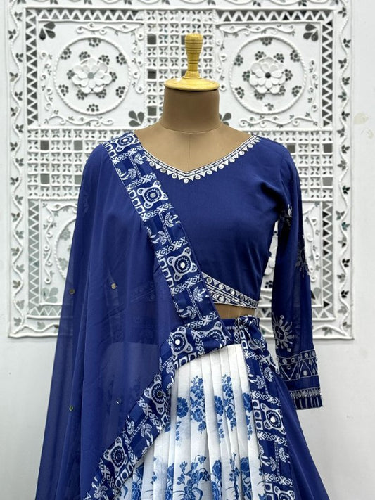 Lehenga Choli Heavy faux georgette