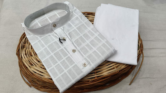 PURE COTTON LONG KURTA FOR MENS