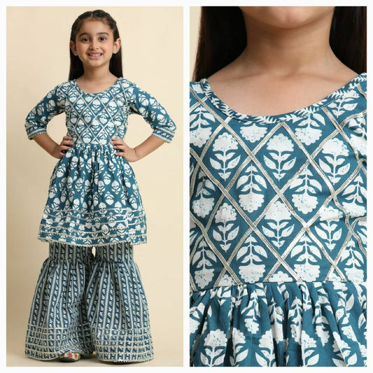 New Beautiful Exclusive Kurta with A Sharara