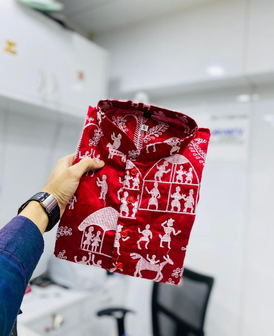 Heavy Lucknowi Designer Piece Kurta