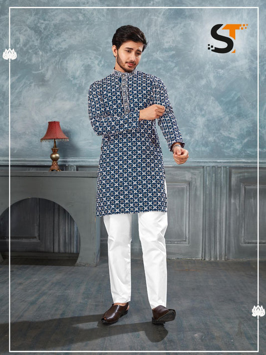 Traditional Chikan Work Kurta for all Beautiful Occasions