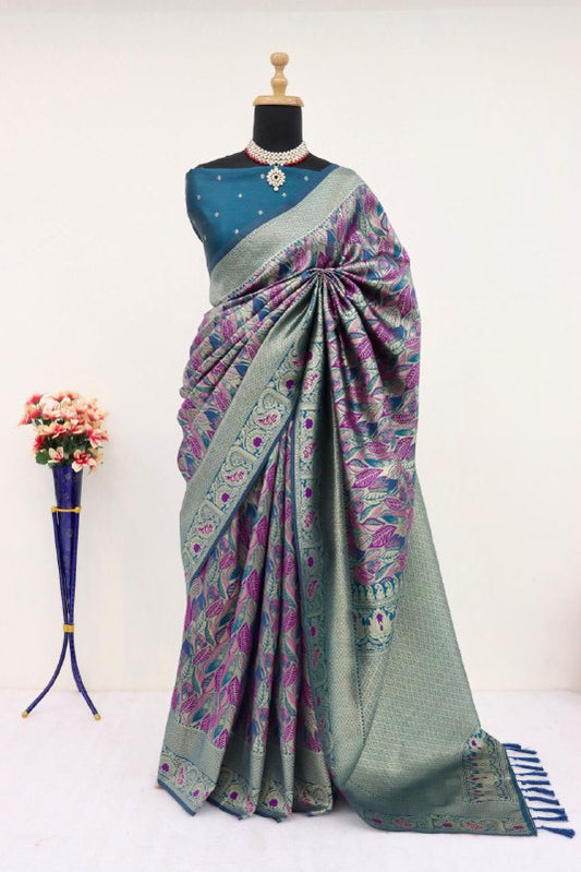 SILK BANARASI SAREE FOR WOMEN