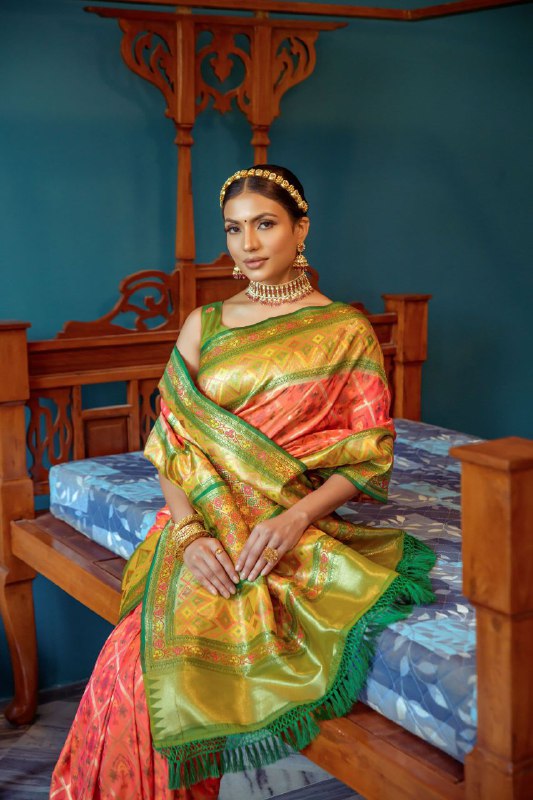 BANARASI SOFT SILK SAREE WITH BLOUSE