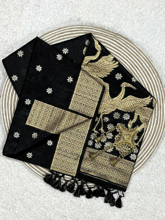 DESI TUSAAR SILK CLASSICAL SAREE