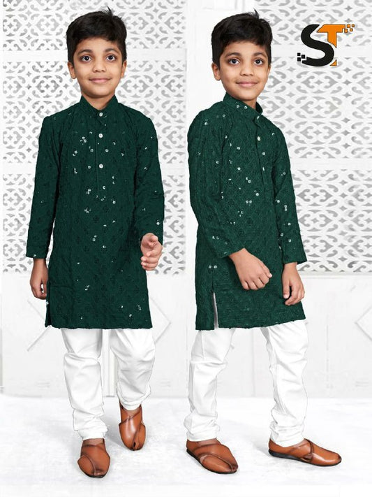 shaadi special With Lucknowi and Sequence Work Kurta