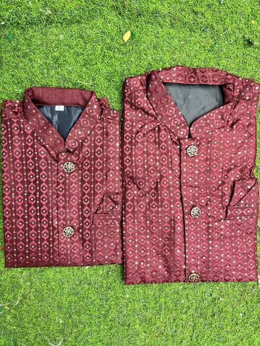 Kurta - Pant - Koti set Ready to Wear in best Trending Color