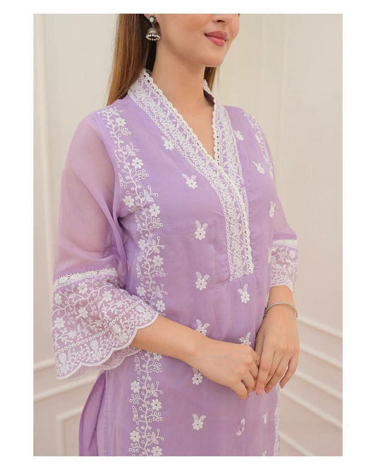 Embroidered sleeves and bottom adding an extra touch of elegance, making it ideal for any festive celebration