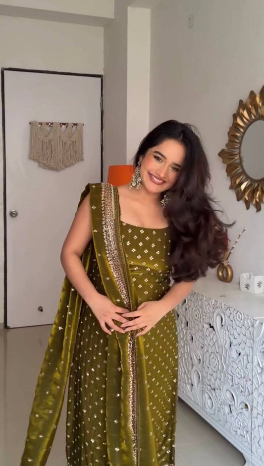 Design Embroidery Sequence Work