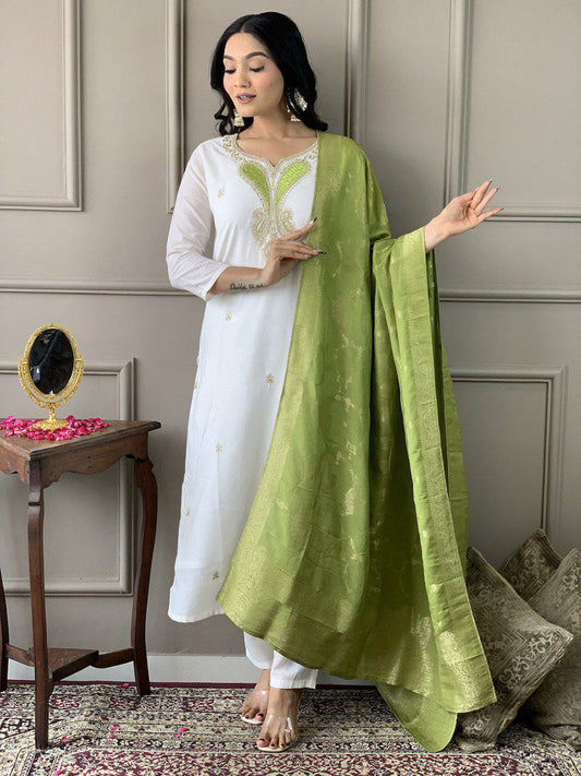 Looking for this same color beautiful Designer Kurta Suit set