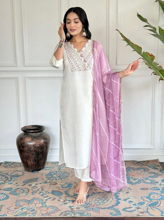 Embllished With Premium Embroidery Work kurtis