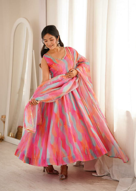 Anarkali Gown