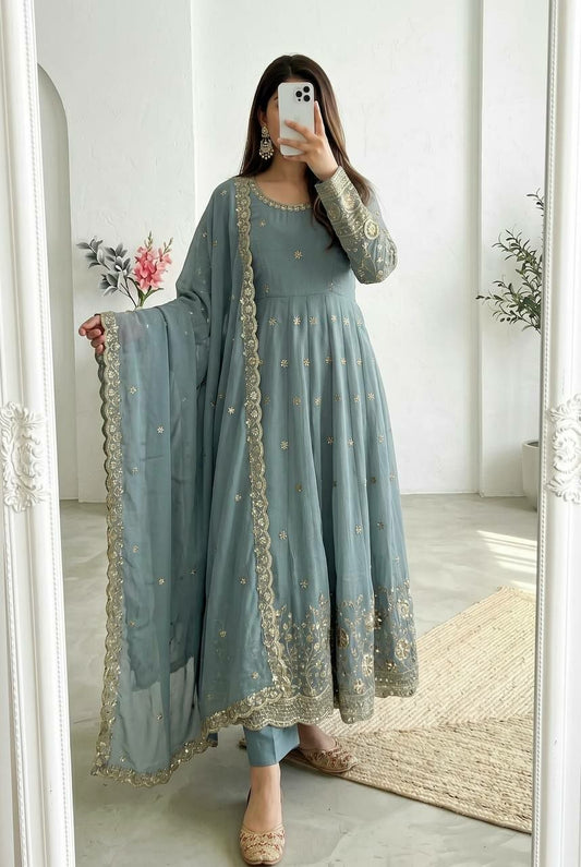 Anarkali Gown