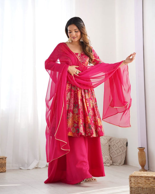 Anarkali Kurti Set