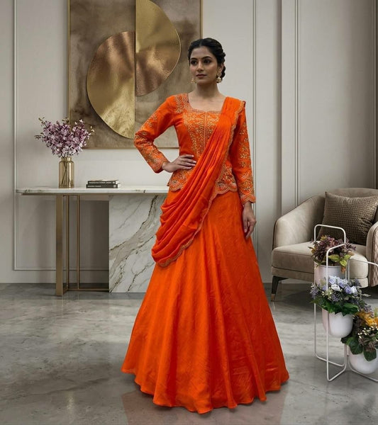 Skirt And Kurti Set