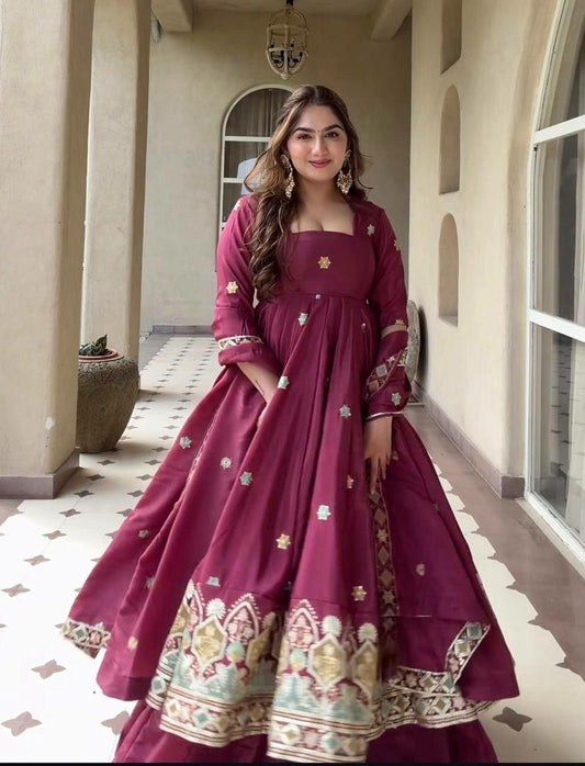 Anarkali Gown