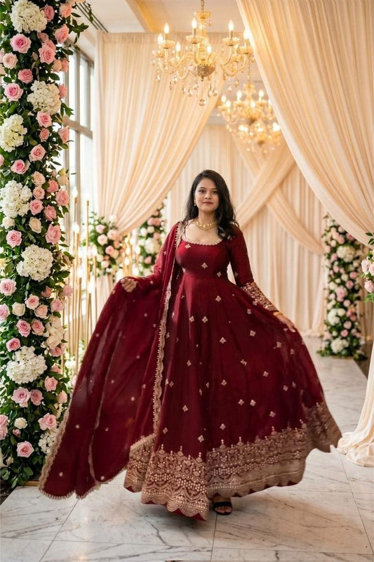 Anarkali Gown