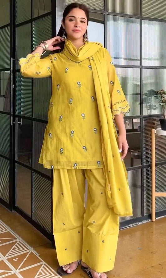 Patiyala And Kurti Set