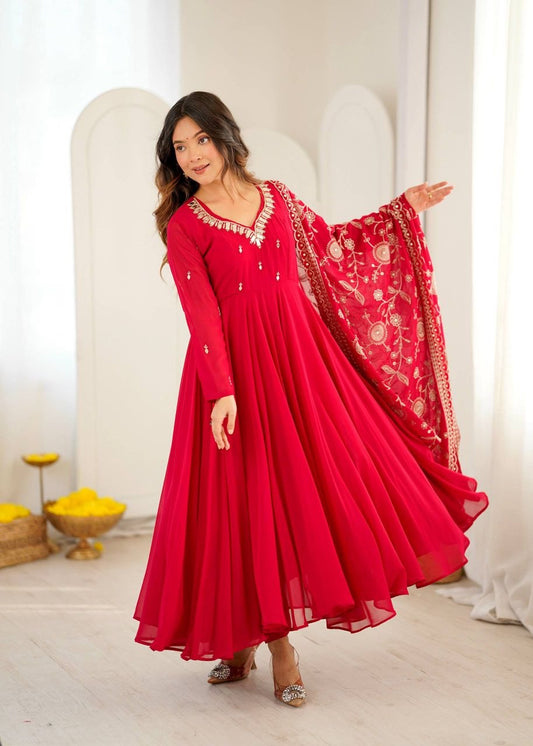 Anarkali Gown