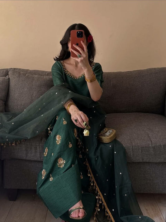Patiyala And Kurti Set