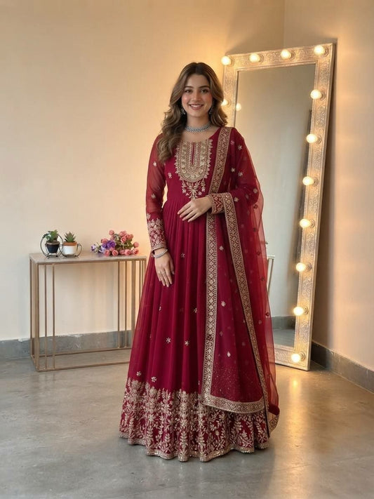 Anarkali Gown