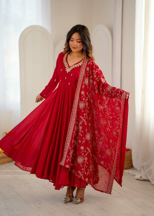 Anarkali Gown