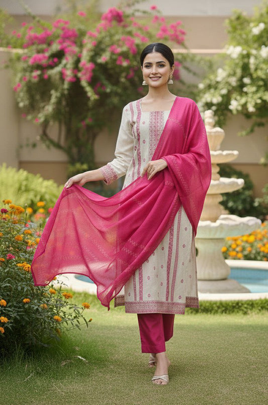 Premium Jacquard Silk