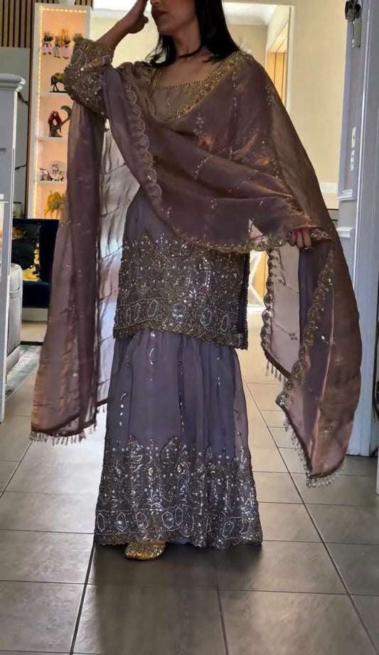 HEAVY EMBROIDERED SEQUENCE WORK