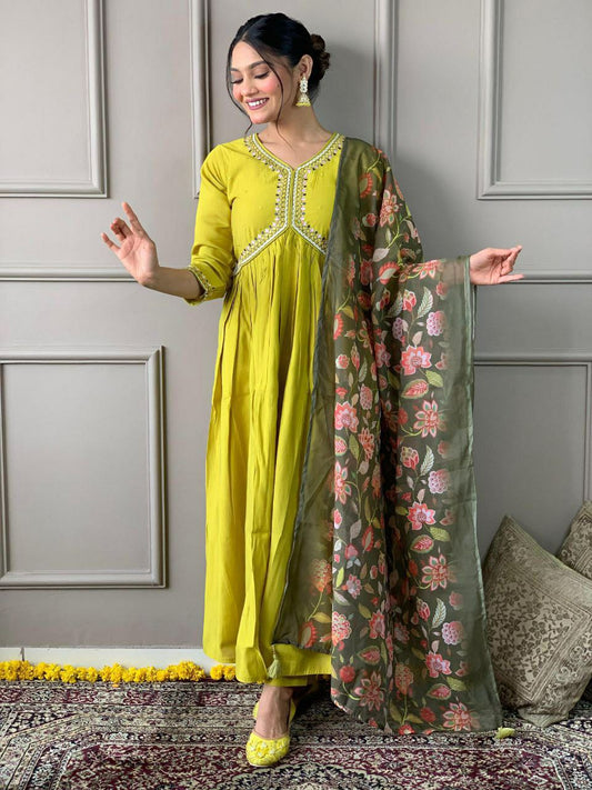 Viscose chanderi beautifull kurtis