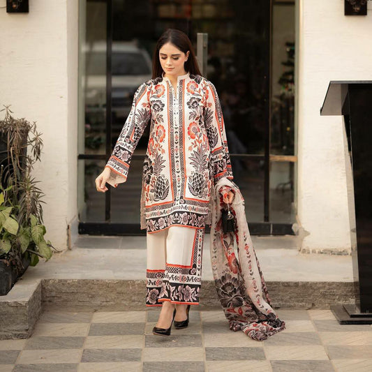 Pure American Crape With Digital Print With Elastic With Sleeves Type Palazzo Dress