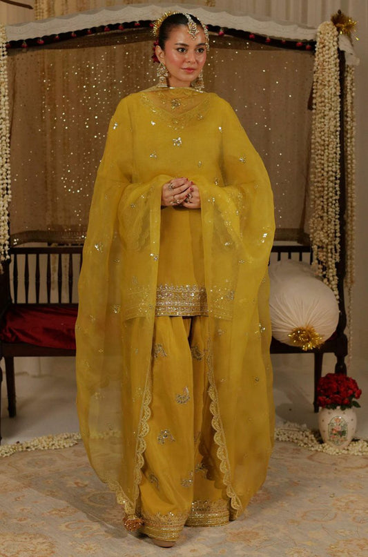 HAVY FRANCH CREP WITH MICRO COTTON AND HAVY EMBROIDERY WORK WITH ELASTIC TYPE TOP & BOTTAM DRESS