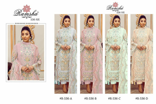 GEORGET HEAVY EMBROIDERY DRESS MATERIAL