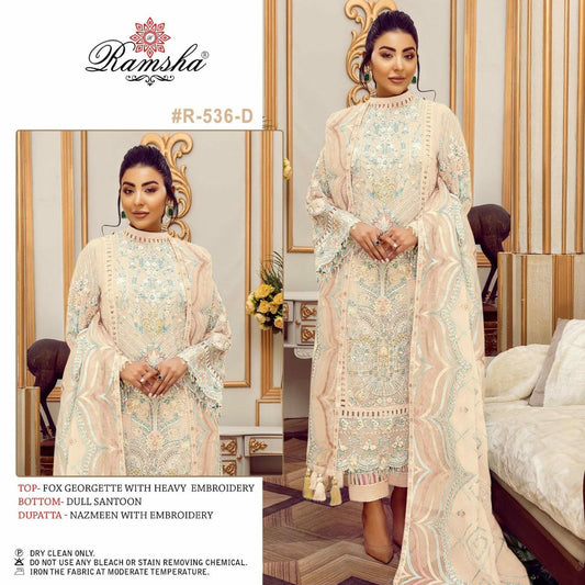 GEORGET HEAVY EMBROIDERY DRESS MATERIAL