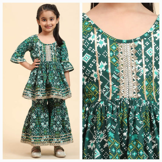 New Beautiful Exclusive Kurta with A Sharara