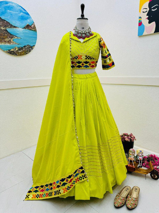 FLEX COTTON LEHENGA CHOLI