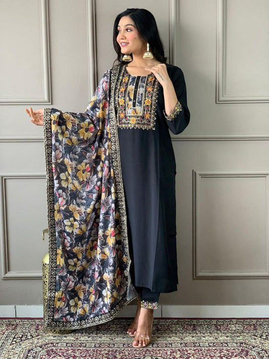 VISCOSE CHANDERI WOMEN KURTI