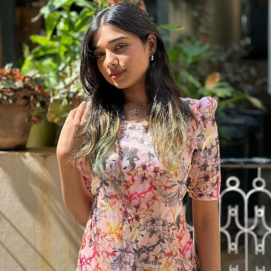 COMBINES TRADITIONAL CHARM KURTI