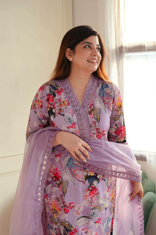 SMOOTHING GEORGETTE PRINTED KURTI FOR WOMEN
