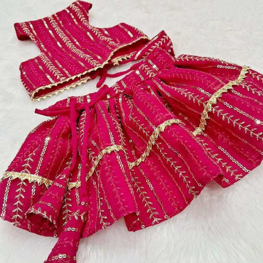 Lehanga choli for dogs & cat
