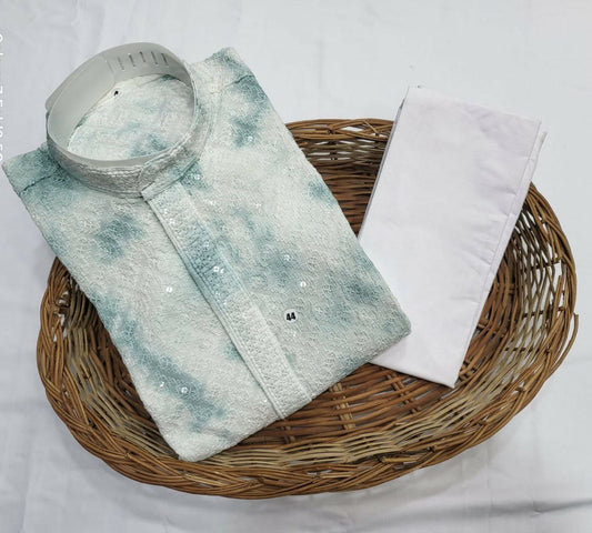 RAYON MORPANKHA KURTA FOR MEN