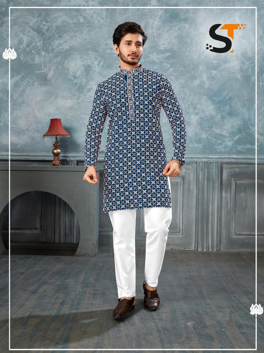 Traditional Chikan Work Kurta for all Beautiful Occasions