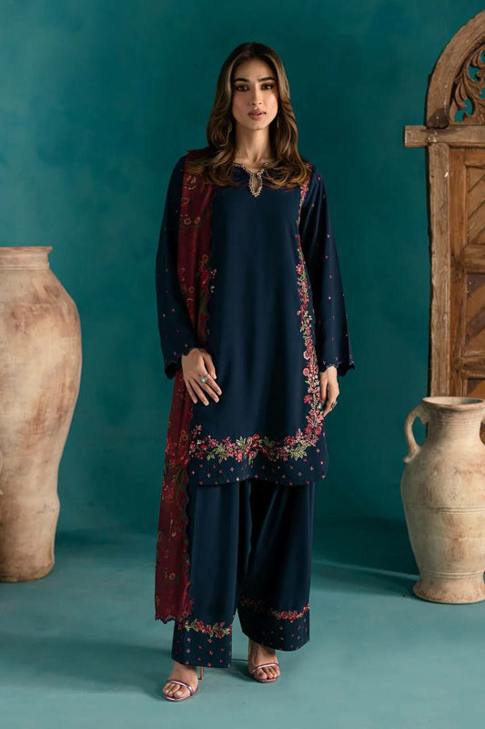 Pure Natural Crepe Silk And Embroidery Sequence Work With Digital Print Dupatta Farshi Palazzo Dress