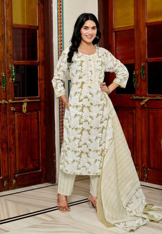 Jaipuri Pure Cotton Dress