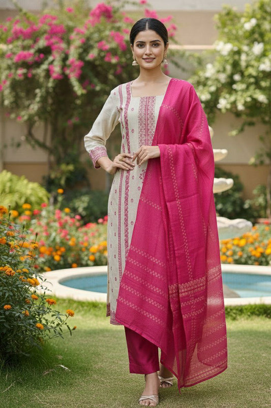 Premium Jacquard Silk
