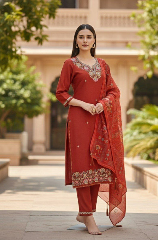 Embroidery Multi Sequence on Kurti