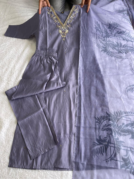 Premium Roman Silk Kurtis