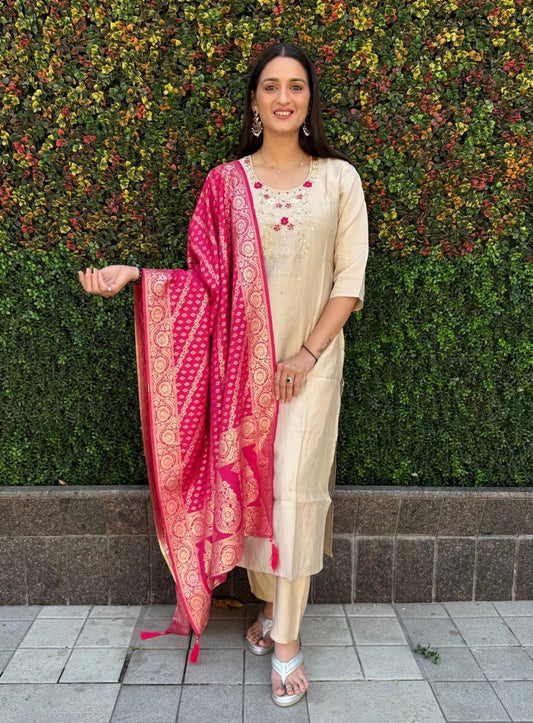 Premium Roman Silk kurtis