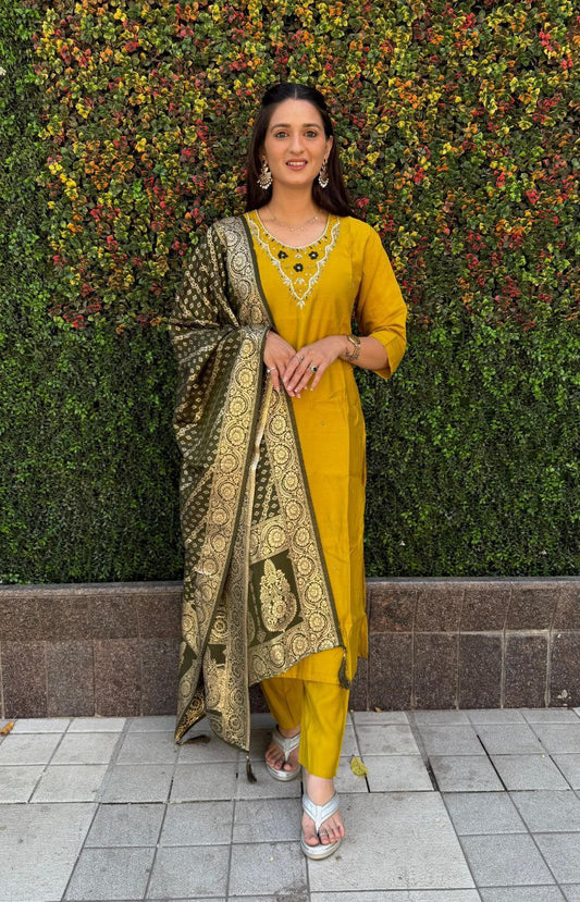 Premium Roman Silk Kurtis