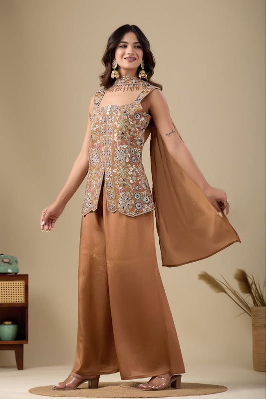 PURE VISCOSE CHINON Palazzo  Kurti